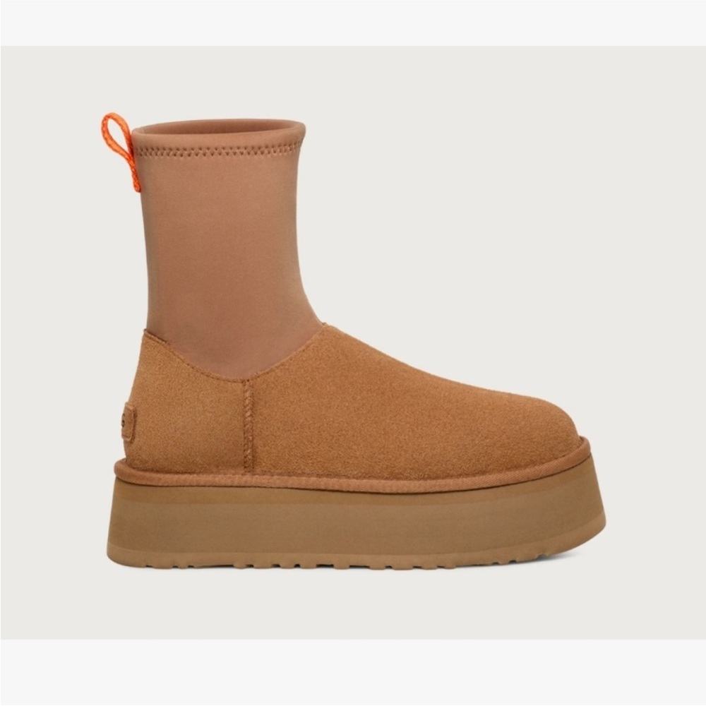 UGG Brown Platform Winter Boots